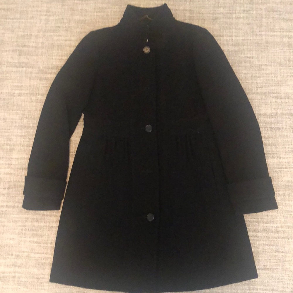 Jcrew black coat